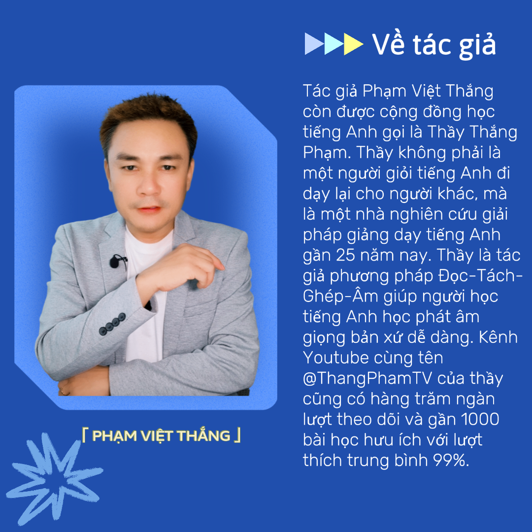 Giải Cứu Một Đời Học Tiếng Anh Của Bạn - Tác giả: Thầy Thắng Phạm - Quyển sách về Phương pháp học Tiếng Anh Giao Tiếp giúp bạn loại trừ cái sai, làm theo cái đúng để giỏi tiếng Anh giao tiếp một lần cho mãi mãi!