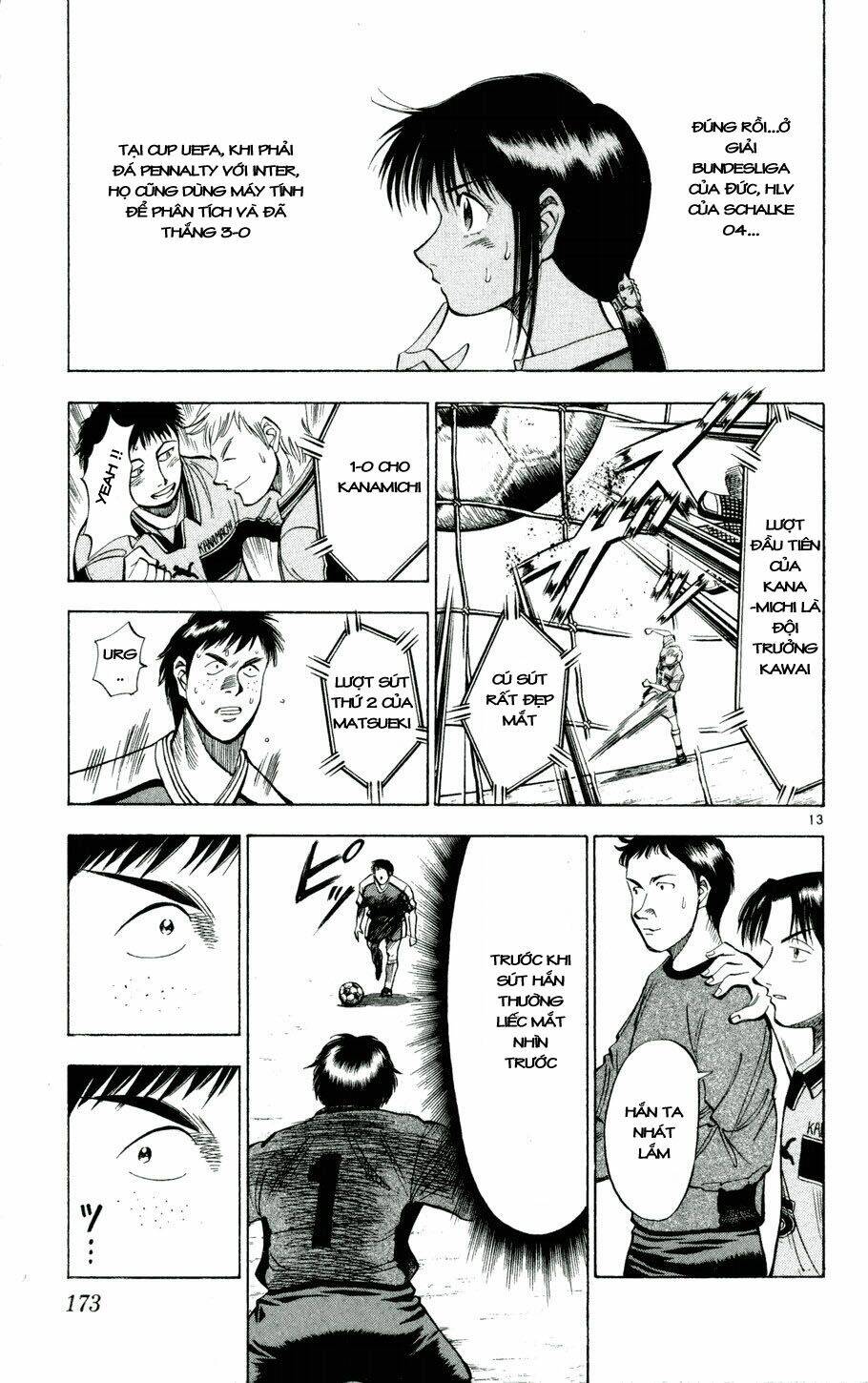 vũ điệu trên sân cỏ - fantasista chapter 26 13