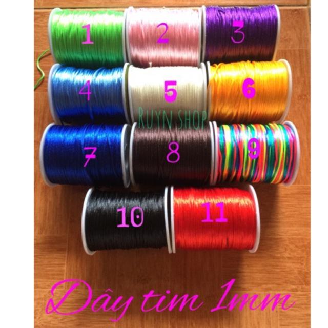 10m dây tim thắt vòng/ kết dây size 1mm