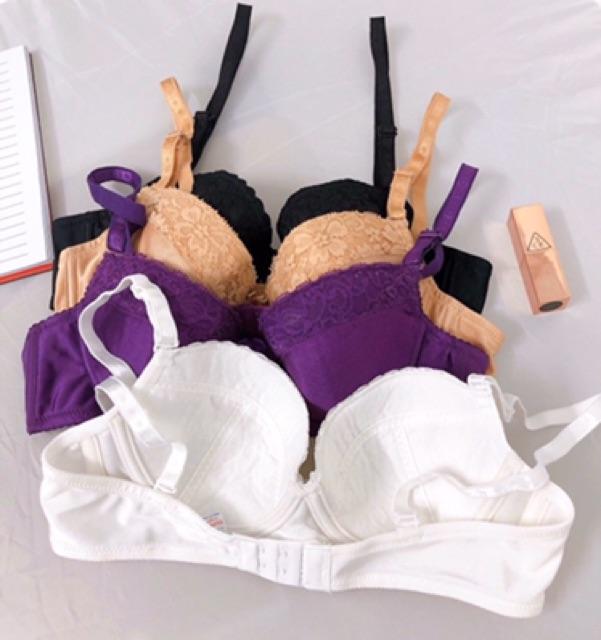 ÁO NGỰC TRƠN PHỐI REN KHÔNG MÚT CÓ GỌNG