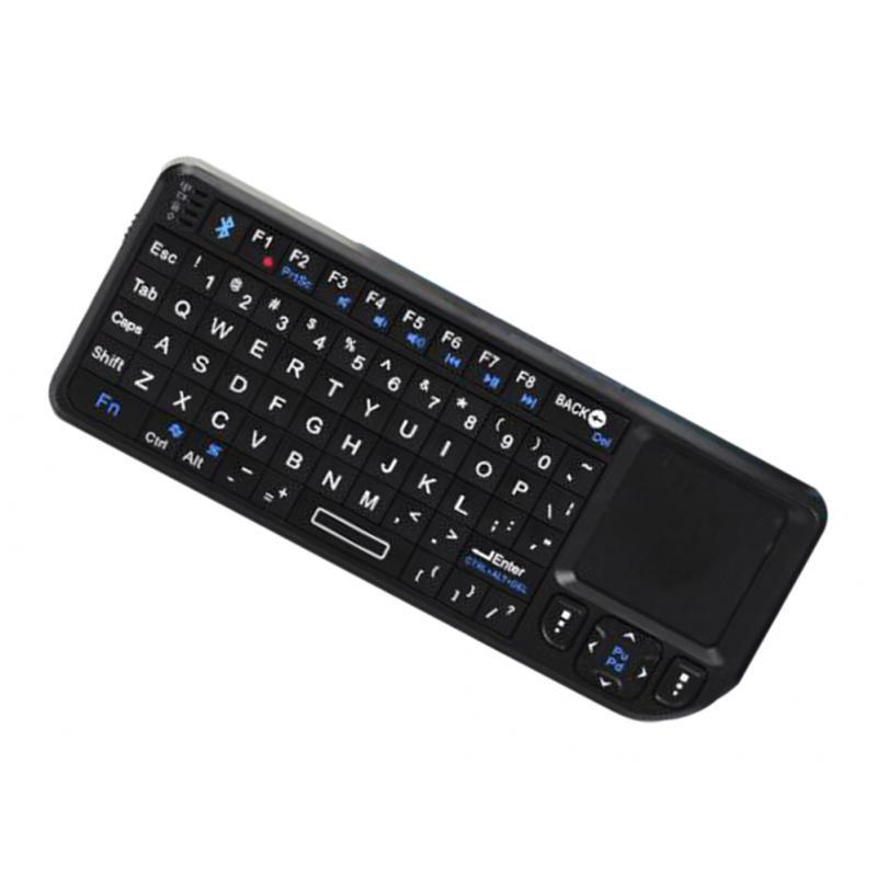 Bluetooth Wireless Mini Protable Keyboard w/ Touchpad Remote Control for PC
