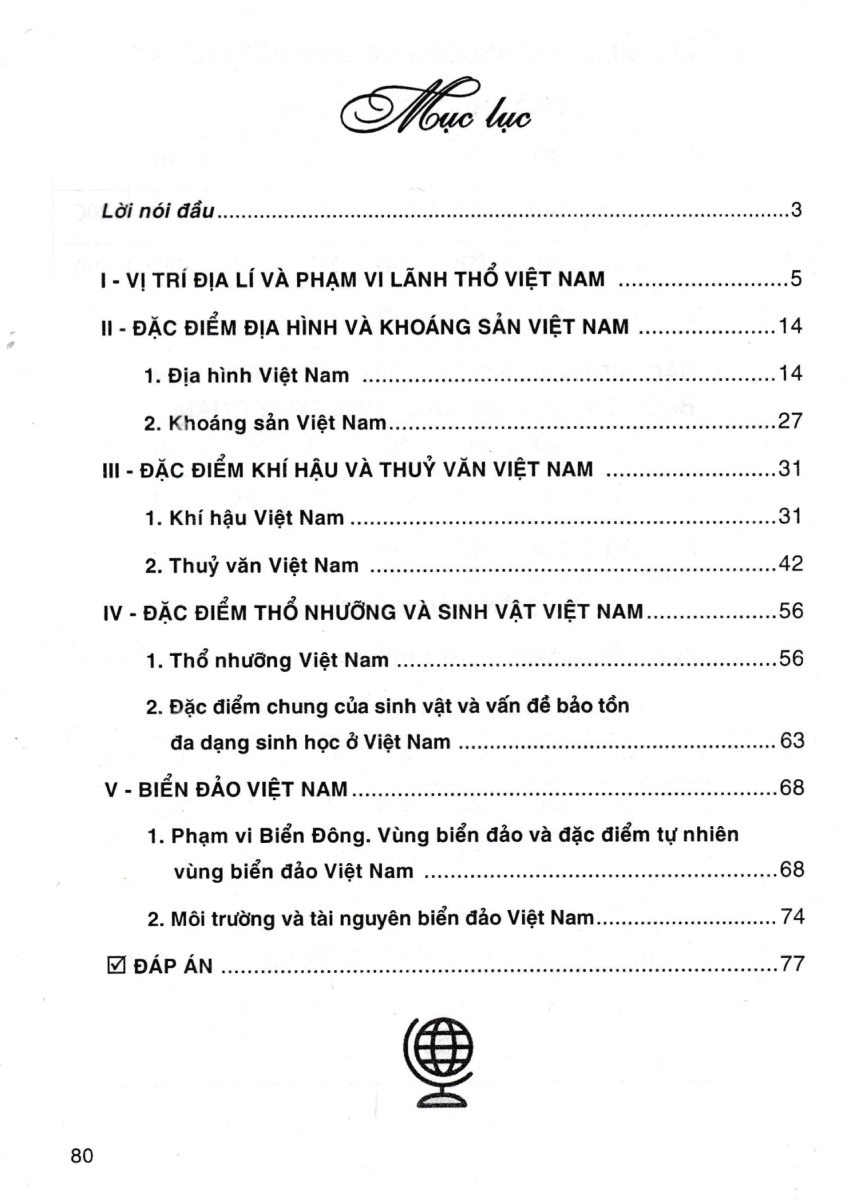 Trắc Nghiệm Địa Lí 8  _HA