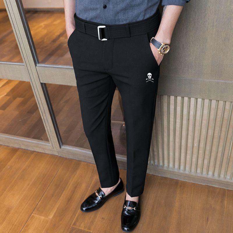 Quần golf khô nhanh của nam giới, quần thể thao eo đàn hồi, quần áo golf giản dị kinh doanh, mùa xuân/hè, 2023 Color: 9 Size: w28