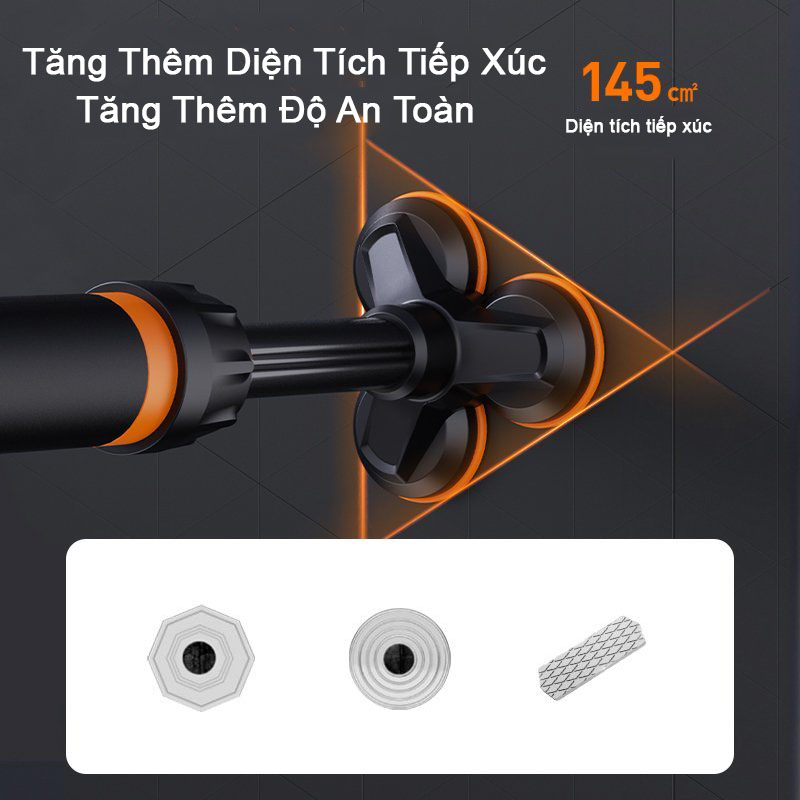 Xà Đơn Treo Tường Thế Hệ Mới FED-0228 - Kích Thước 65-90CM