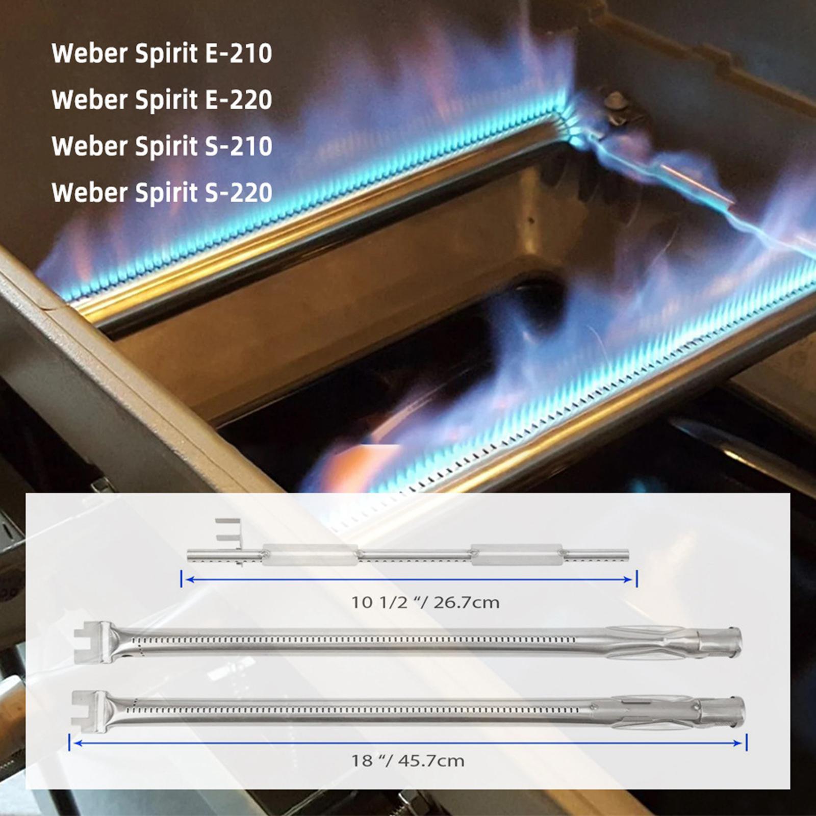 69785 Gas Grill BBQ Front Control Grill Burner Tube Set 18" Gas Grill Burner