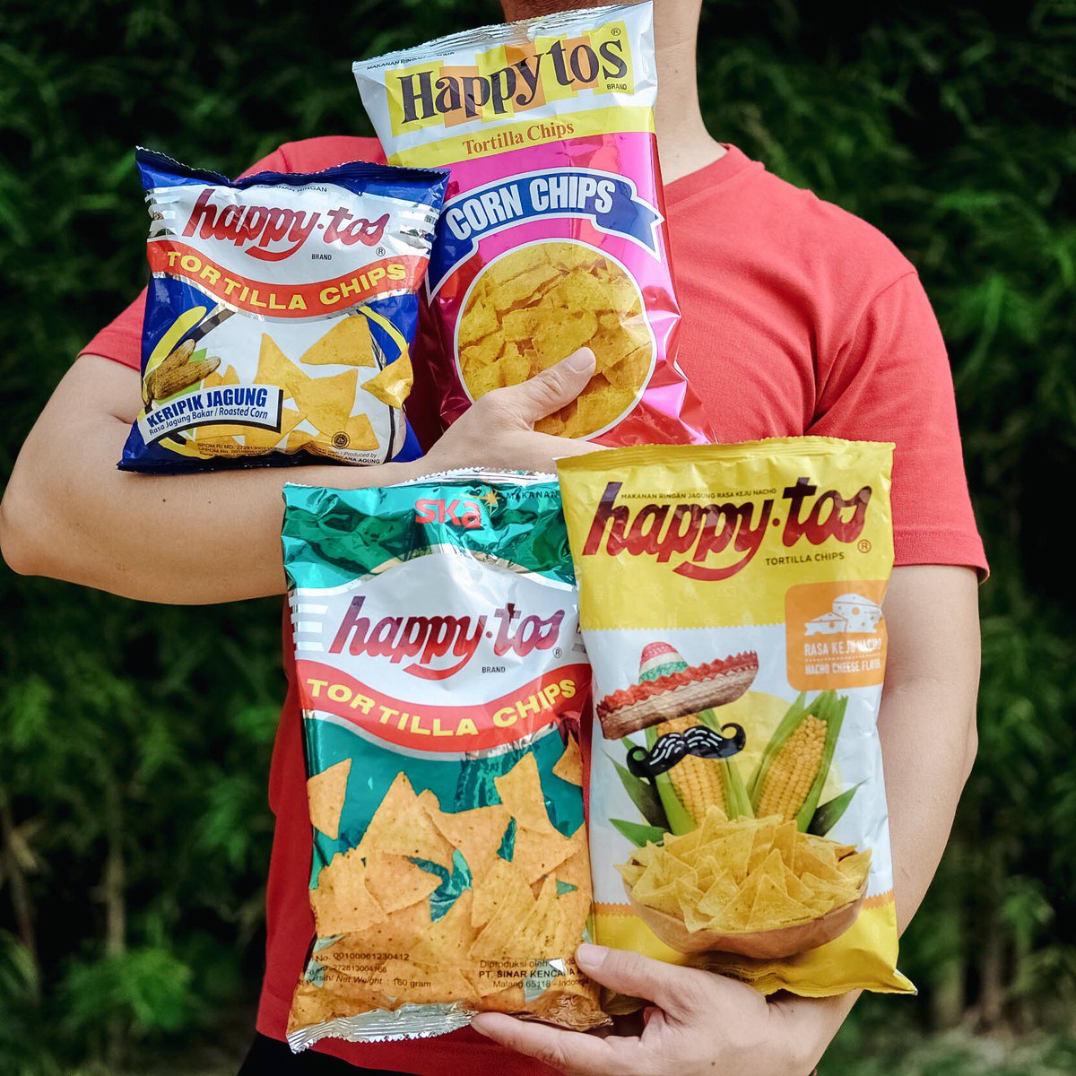 Snack Happy Tos Bắp Vị Phomai Nacho