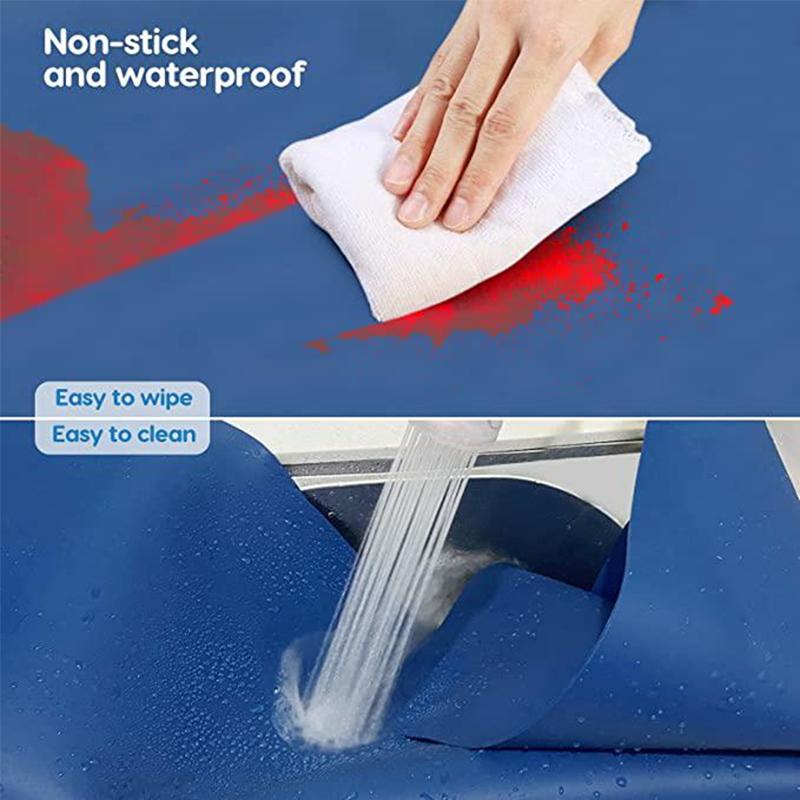 Silicone Mat Lớn Placemat Vincy Bàn Thảm Chống Nóng Chống Trơn Trượt Nhà Bếp Dã Ngoại Ăn Món Ăn Thảm Lật Số Để Bàn Bảo Vệ ESD miếng Lót