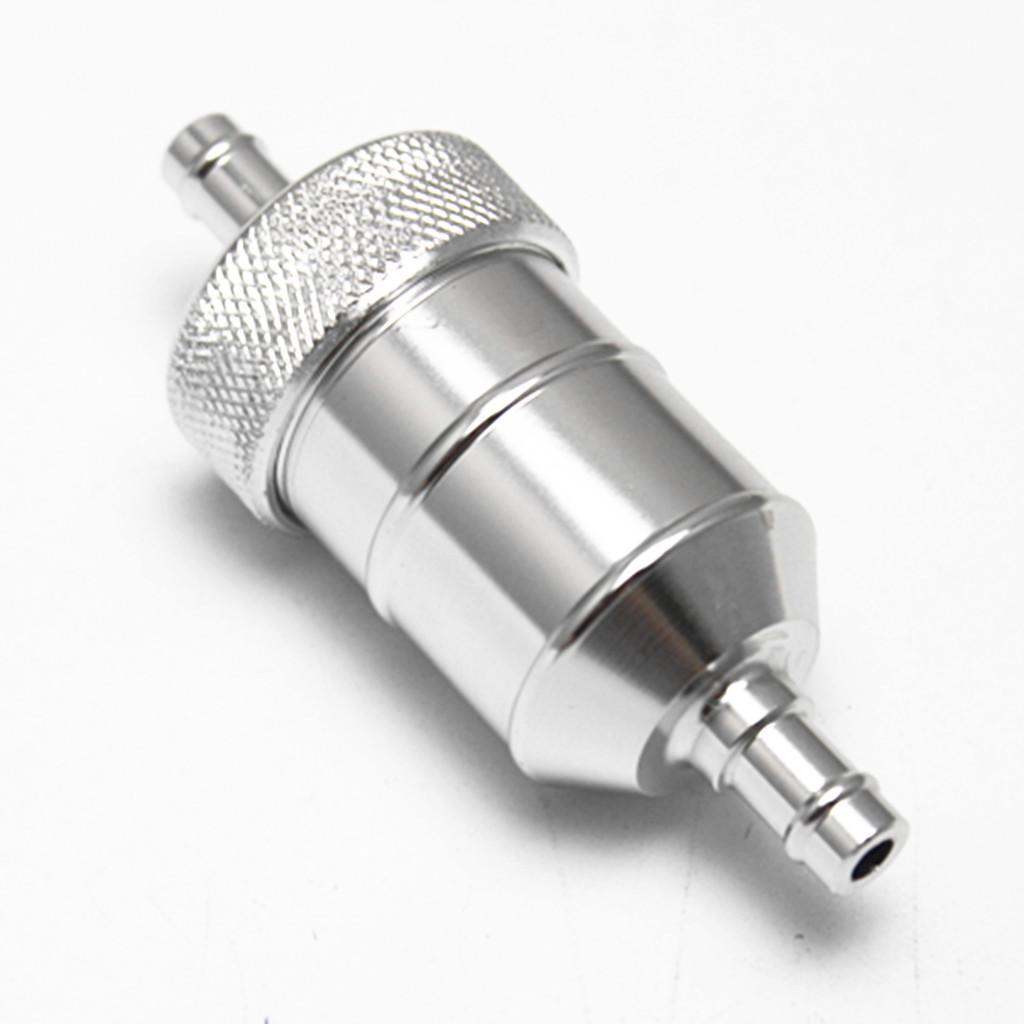 2Pcs 8mm Oil Filter Motorcycle Dirt Bike ATV Quad Inline Oil Gas