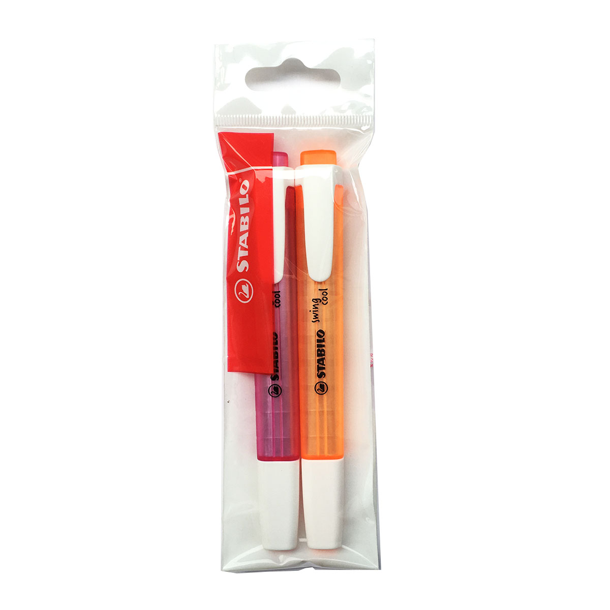 Set bút Dạ quang STABILO swing cool 275 - vàng+hồng (HL275-C2C)