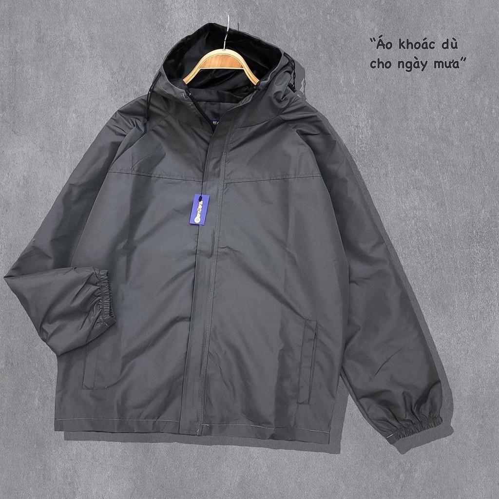 Áo khoác vải dù local brand MEANSTORE nam nữ gió mỏng nhẹ form rộng đẹp màu xám