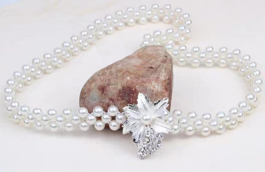 THẮT LƯNG NỮ, DÂY NỊT NỮ HOA MAPLE LEAVES DN20061602