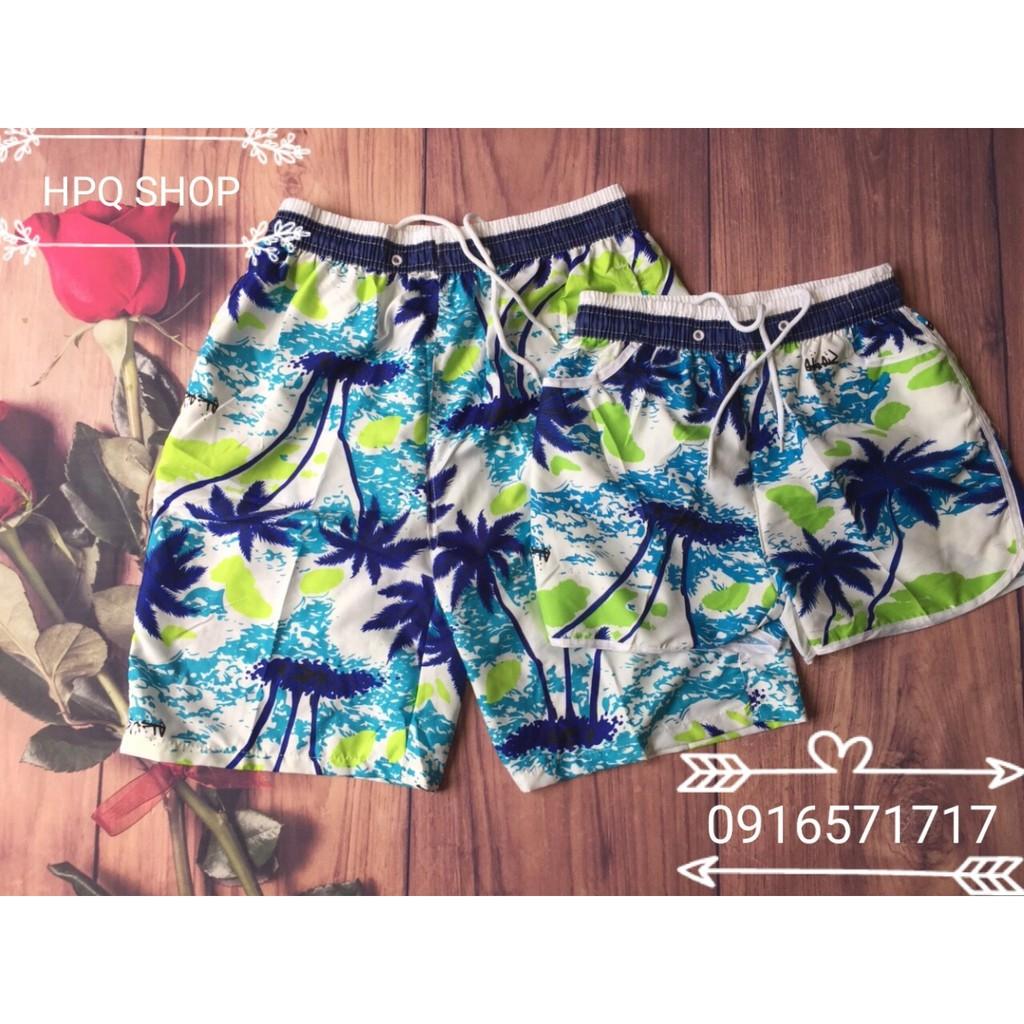 Đồ đôi đi biển xinh xắn cho gia đình
