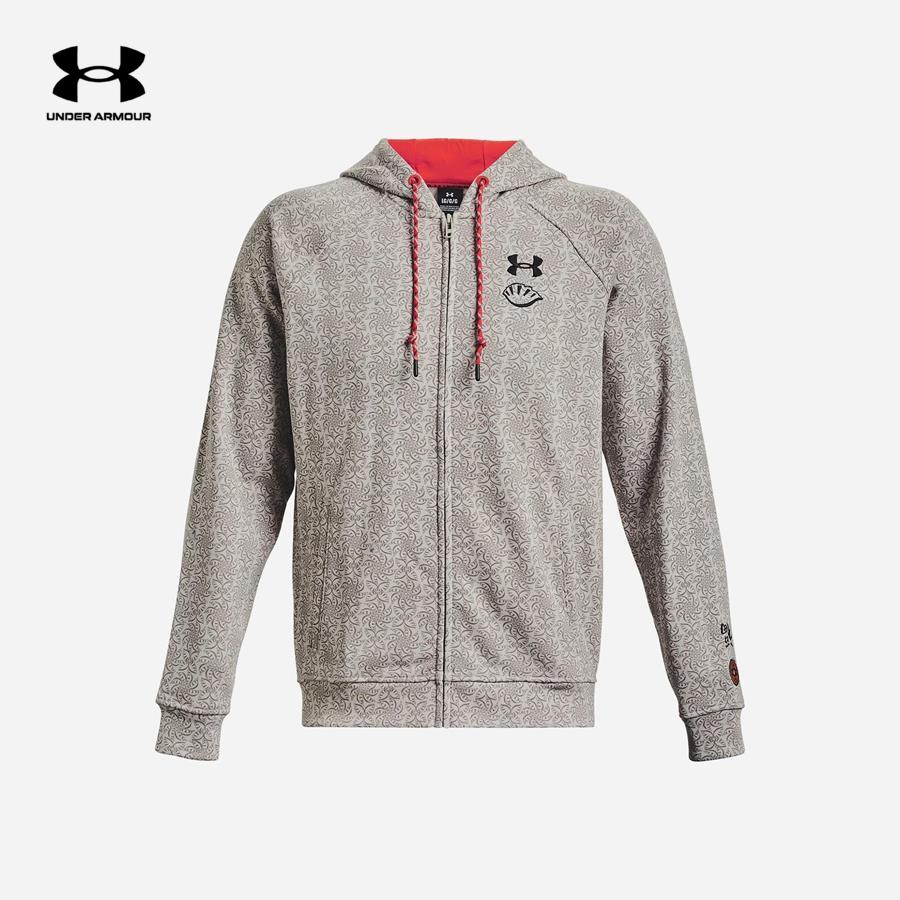 Áo khoác thể thao nam Under Armour Lny Terry Print Fz - 1375340-593