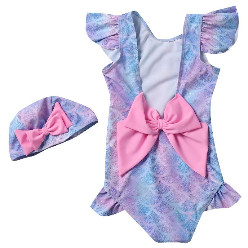 Mới Nàng Tiên Cá Bơi Giữa Con Lớn Của Công Chúa Một Bộ Đồ Bơi Cho Bé Trẻ Em Bé Gái Trẻ Em Dễ Thương Độ Tuổi chất Liệu