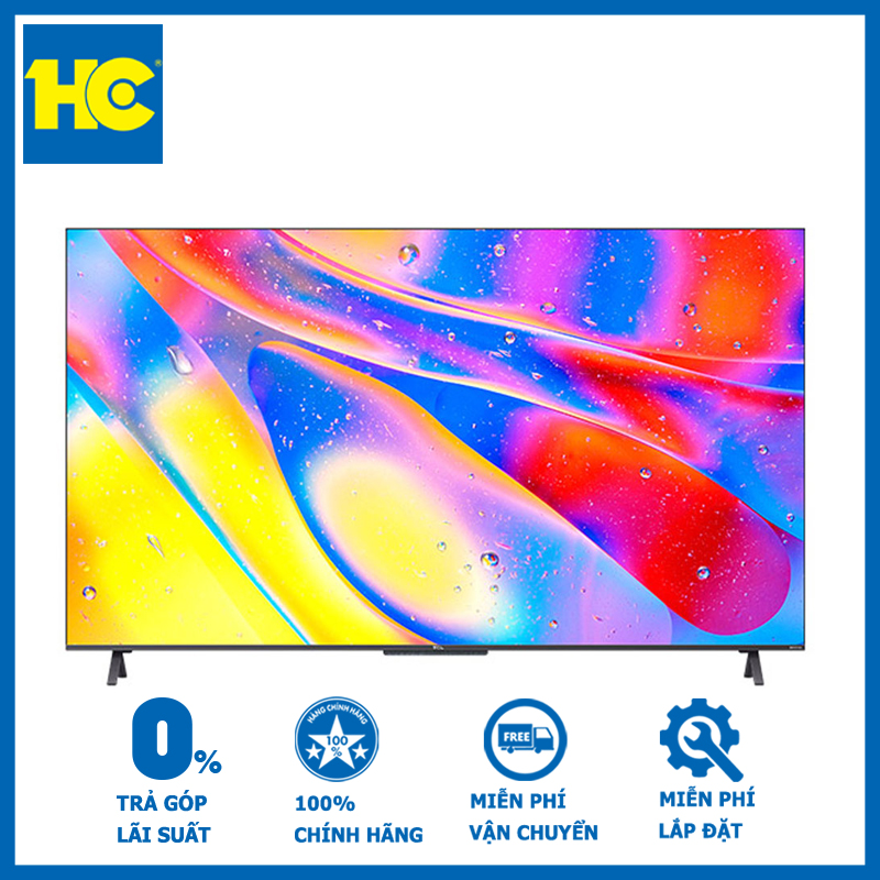 Android Tivi QLED TCL 4K 65 inch 65C725 - Hàng chính hãng - Giao tại Hà Nội và 1 số tỉnh toàn quốc