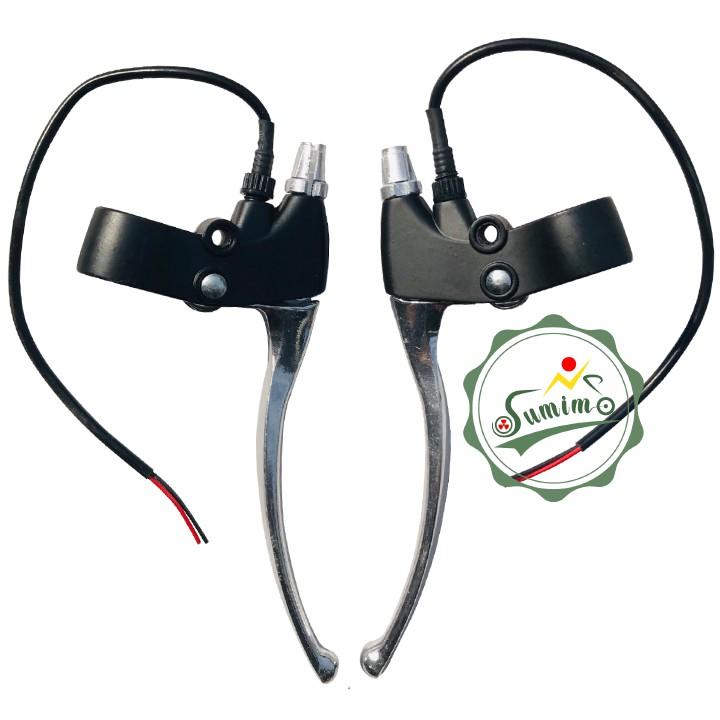 Tay thắng xe điện nhôm thường