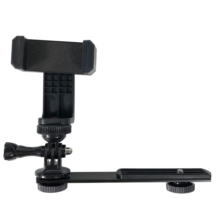 Bộ khung gắn Gimbal kết hợp với điện thoại Iphone