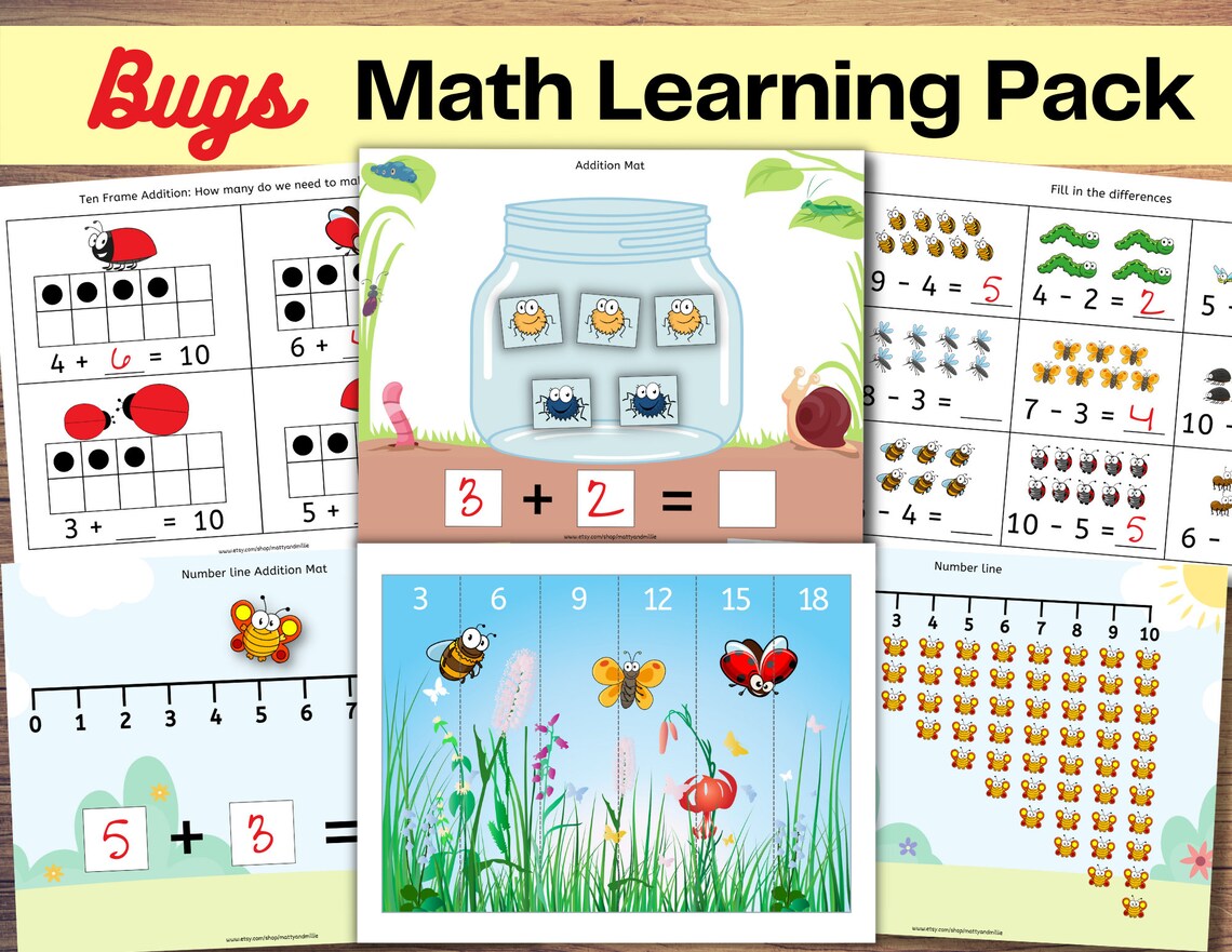 Hoạt động "Bugs math" tặng kèm bút