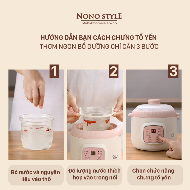 Nồi Tiềm Đa Năng LOTOR D8 (0,8L) - Hàng Chính Hãng