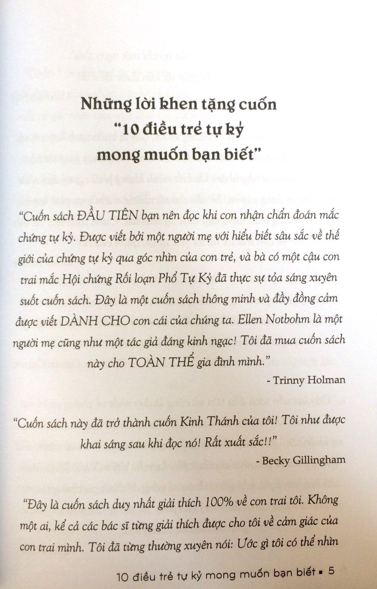 Sách 10 Điều Trẻ Tự Kỷ Mong Muốn Bạn Biết