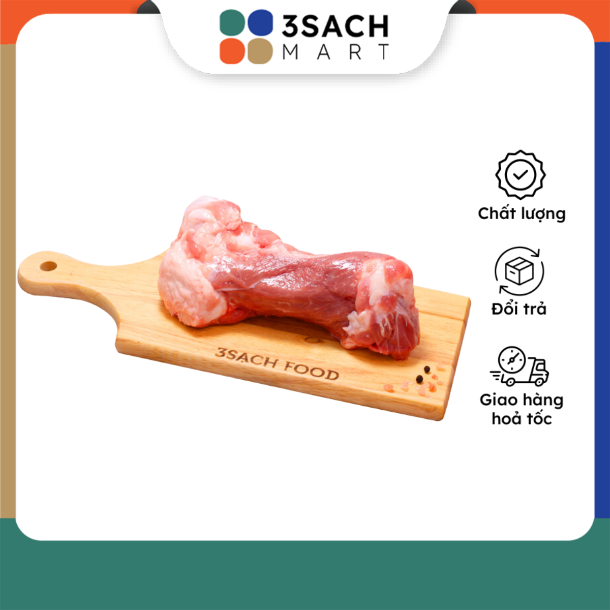 Xương ống nạc heo - 500gr