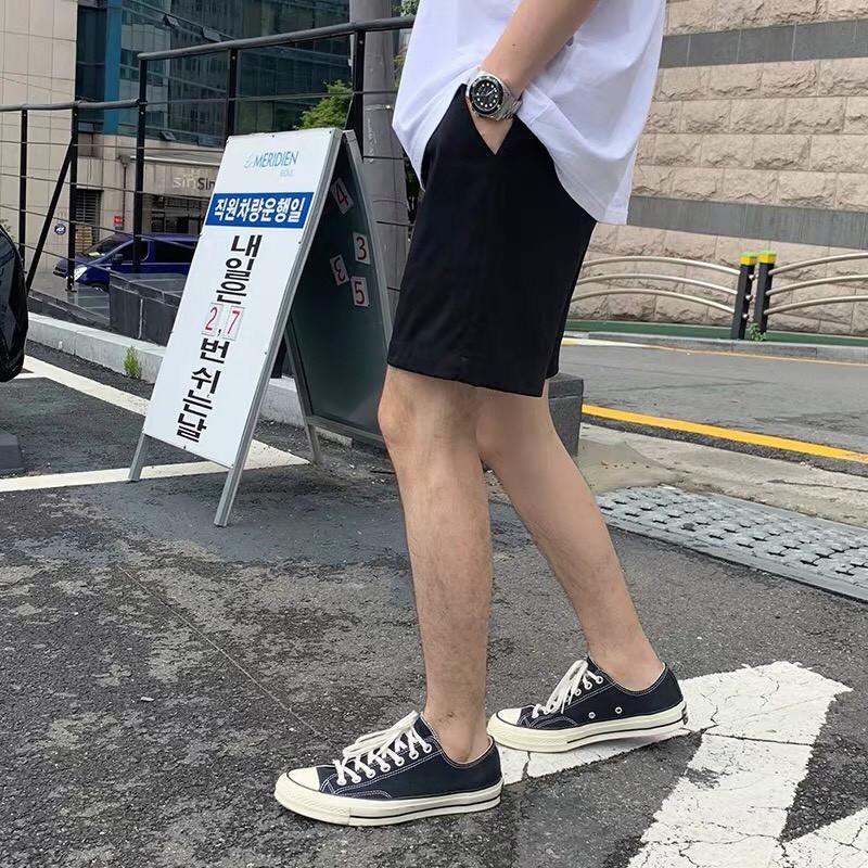 Quần Short kaki unisex Basic phong cách ulzzang SmileZ