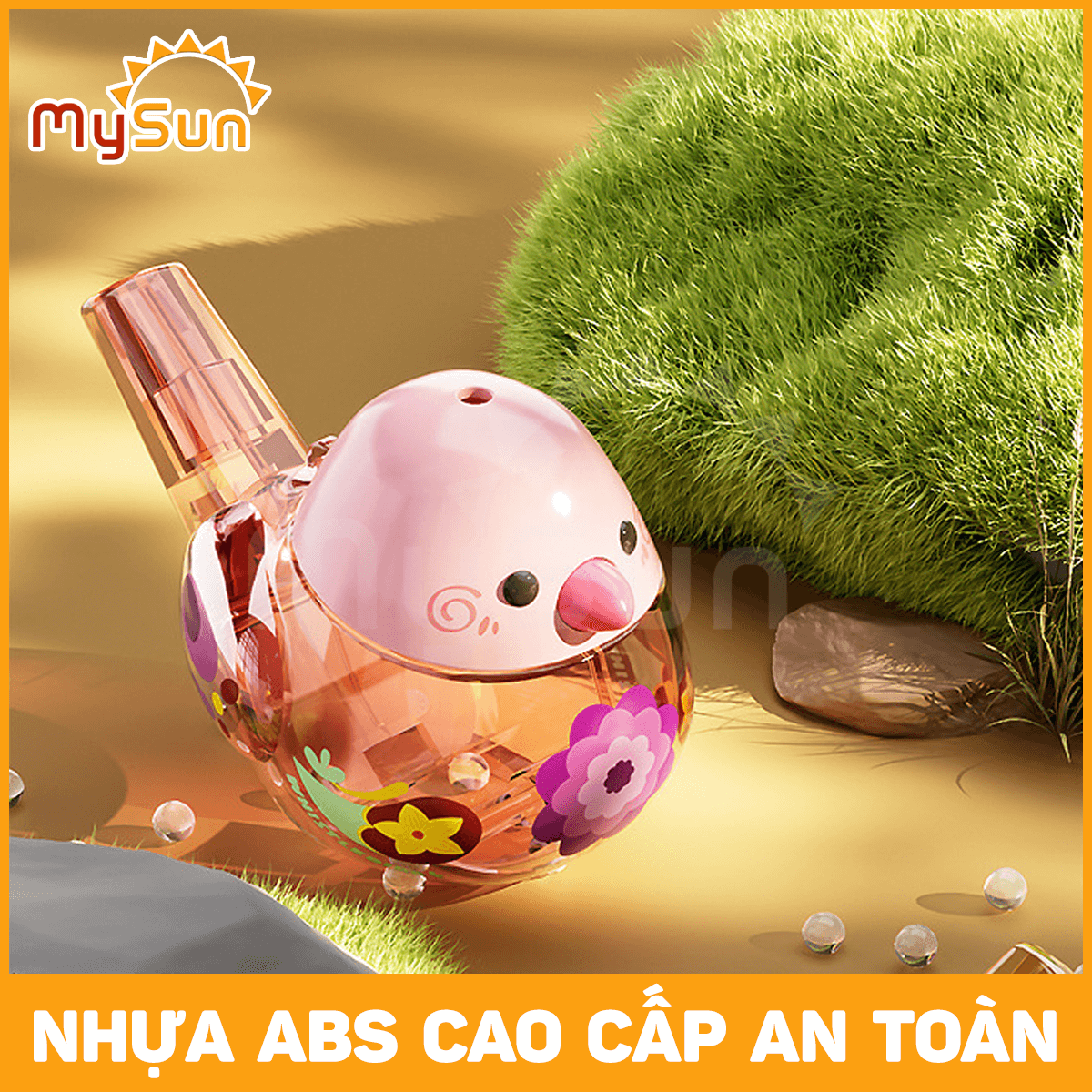 Còi thổi tiếng chim cho bé đồ chơi trẻ em vui nhộn hình chú chim dễ thương  MySun