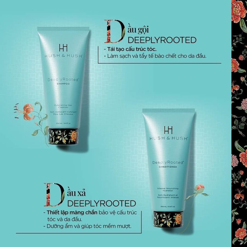 Dầu xả Hush And Hush DeeplyRooted Conditioner 100ml