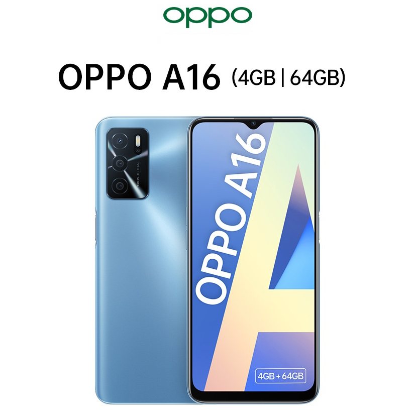 Điện Thoại Oppo A16 (4GB/64G) - Hàng Chính Hãng