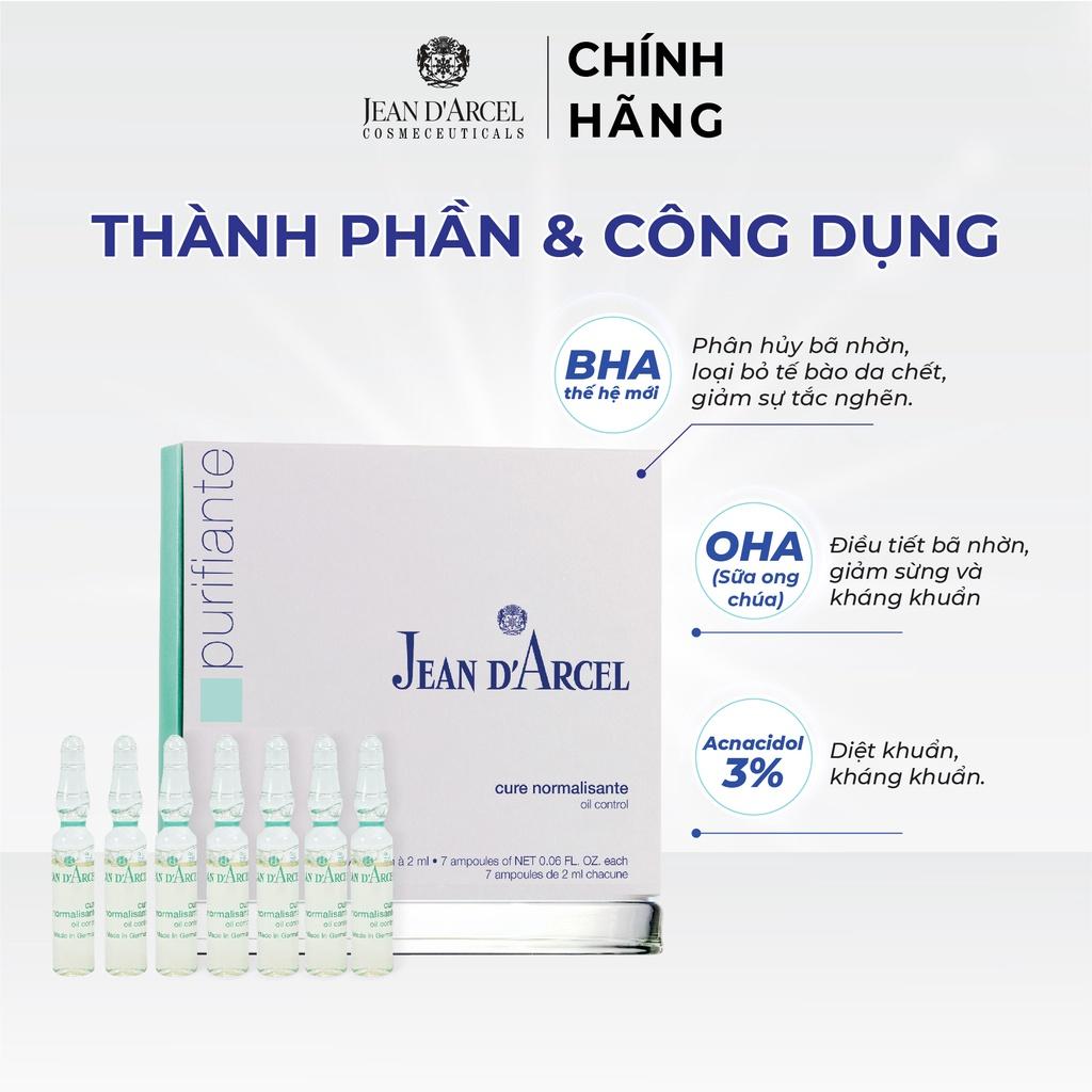 J42 Huyết thanh giảm mụn Purifiante - Oil Control 7x2ml - Jean d'Arcel