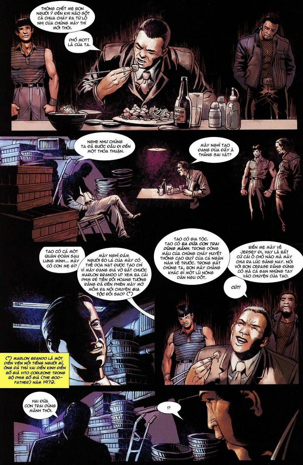 the punisher: trên là dưới & trắng là đen chapter 2 19