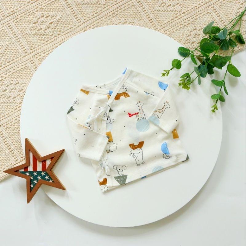 Áo sơ sinh cột dây cao cấp chất cotton đẹp cho bé - Bunnybaby
