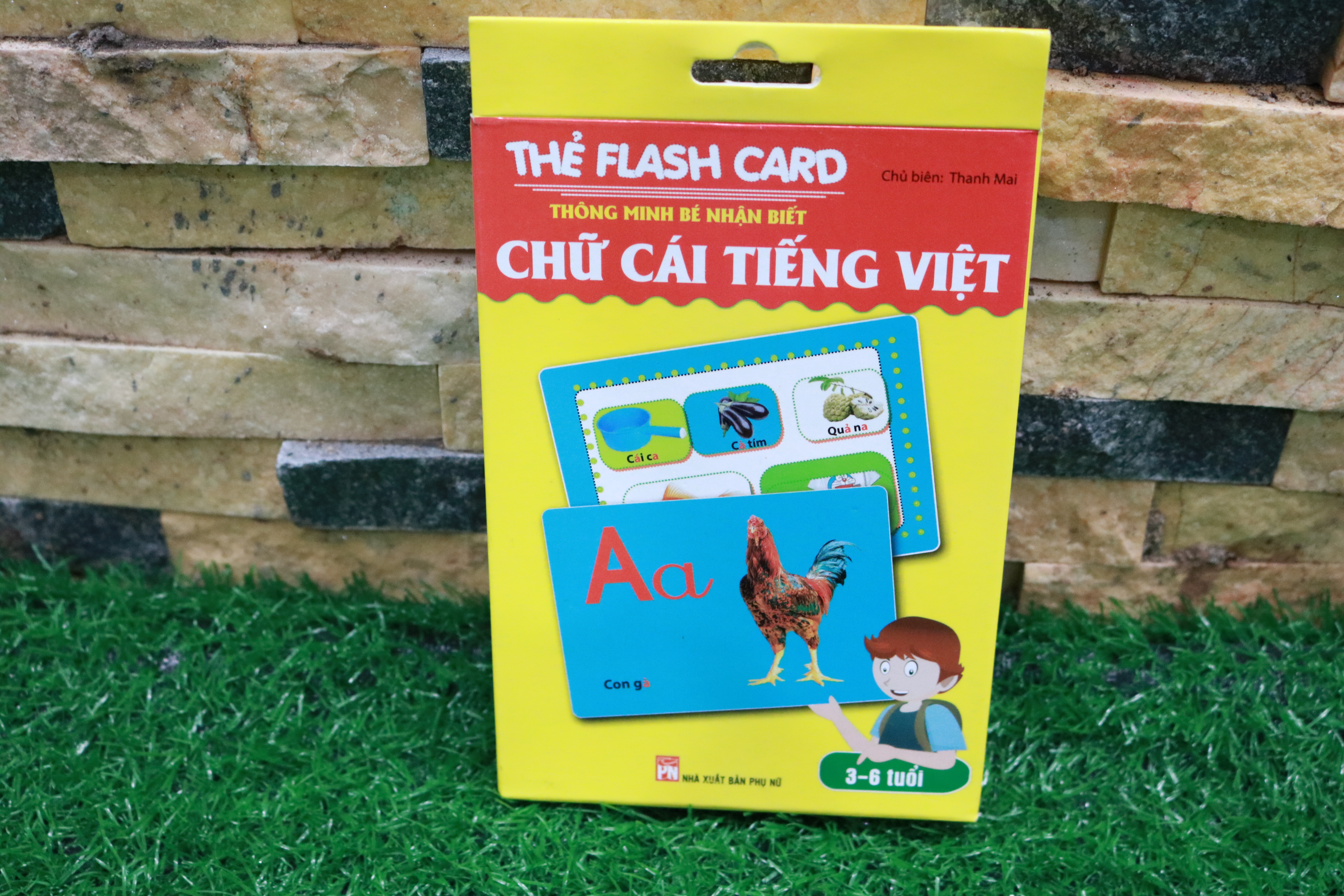 Thẻ Flash Card Thông Minh Bé Nhận Biết Chữ Cái Tiếng Việt