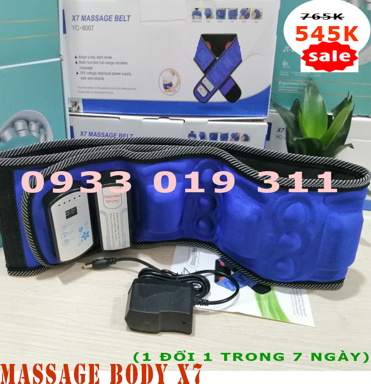 MÁY MASSAGE TOÀN THÂN CAO CẤP X7