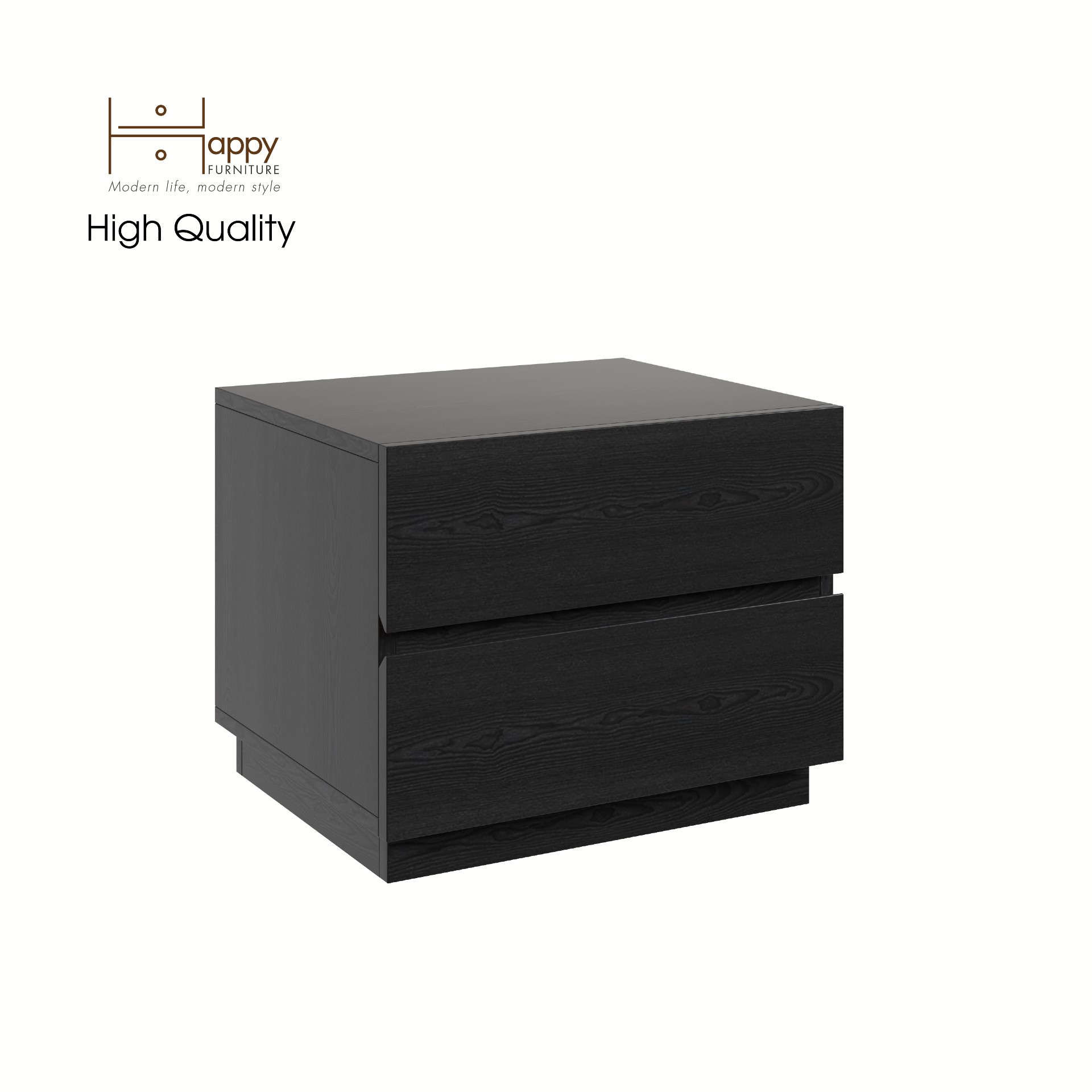 [Happy Home Furniture] MACRO, Táp đầu giường 2 ngăn ,  50cm x 42cm x 40cm ( DxRxC), THK_040