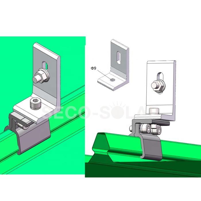 Kẹp sóng tôn Cliplock năng lượng mặt trời