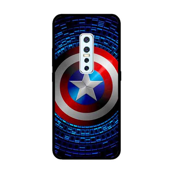 Ốp Lưng in cho Vivo V17 Pro Mẫu Siêu Nhân 7 - Hàng Chính Hãng