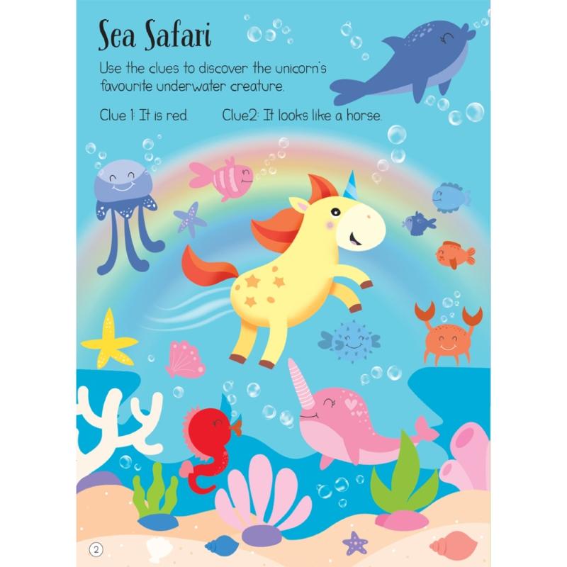 Sách Unicorns Activity Book