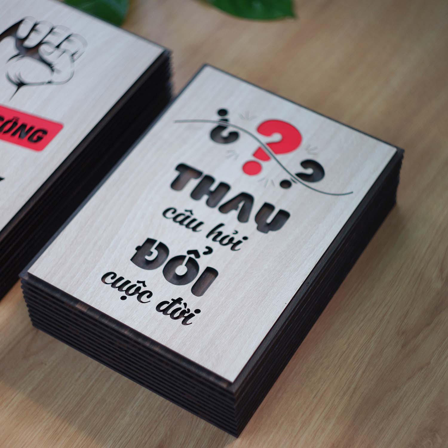 Tranh Châm Ngôn Cuộc Sống TBIG125: Thay câu hỏi đổi cuộc đời