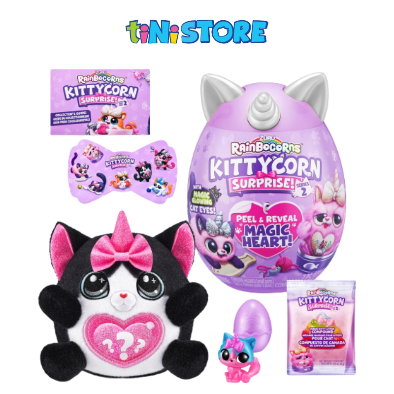 Đồ chơi trứng kỳ lân mèo con Zuru Rainbocorns Kittycorn S2