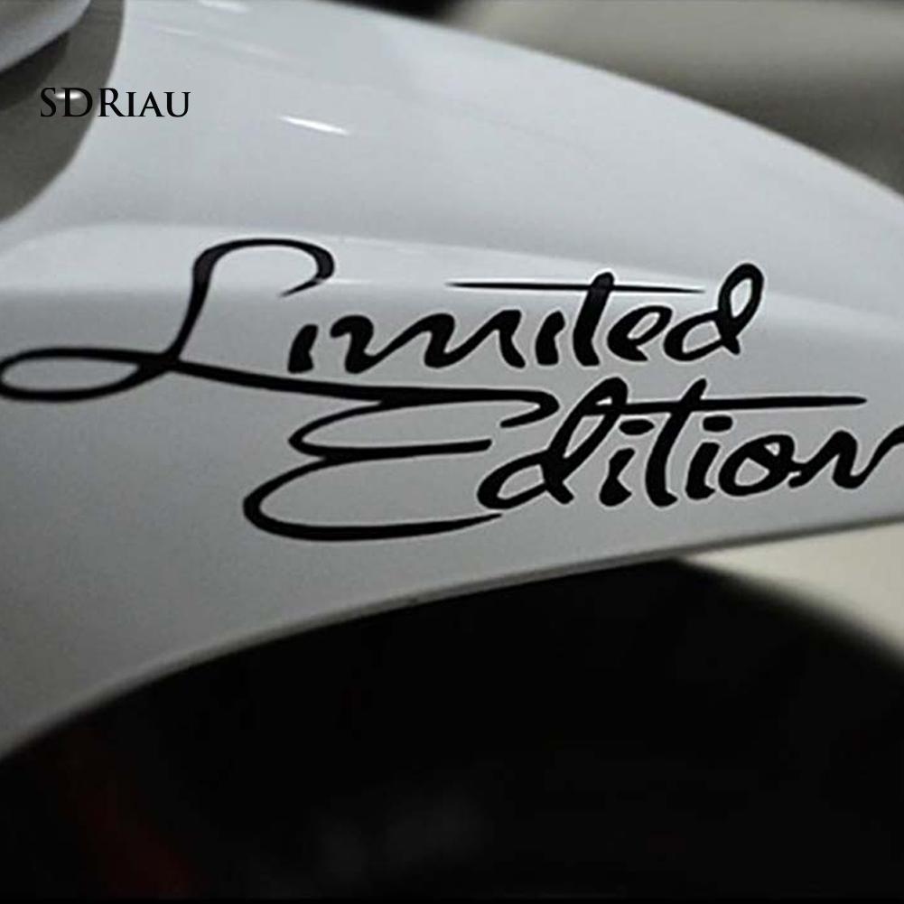 Decal Chữ Dán Trang Trí Xe Hơi