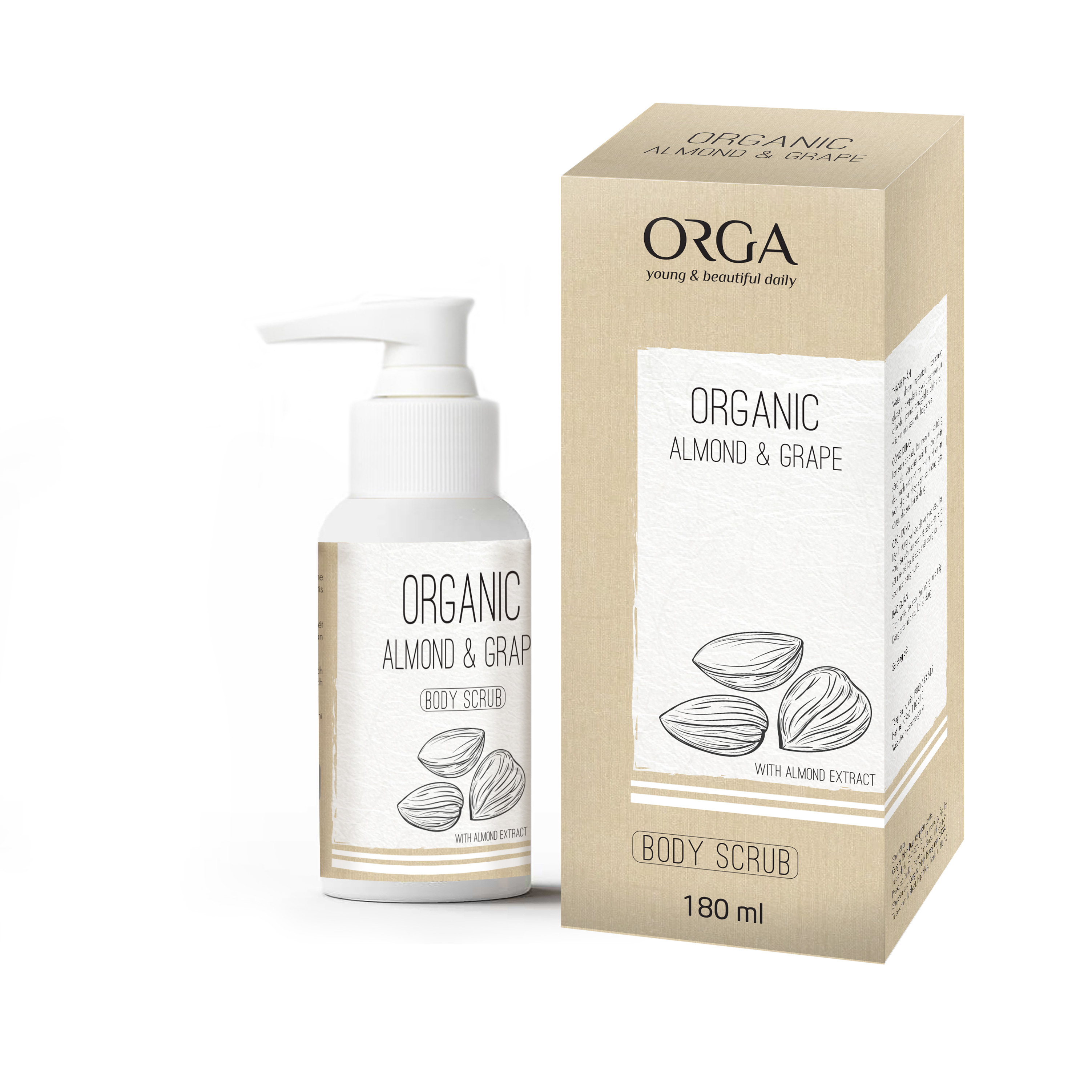 Tẩy da chết cho da mặt tinh chất gạo– ORGANIC BROWN RICE & ROYAL JELLY 120ML
