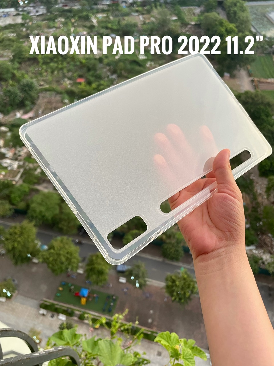 Ốp lưng dẻo cho máy tính bảng Lenovo Xiaoxin Pad Pro 2022  lưng nhám mờ
