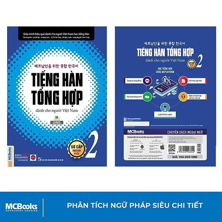 Sách Tiếng Hàn Tổng Hợp Dành Cho Người Việt Nam - Sơ Cấp 2