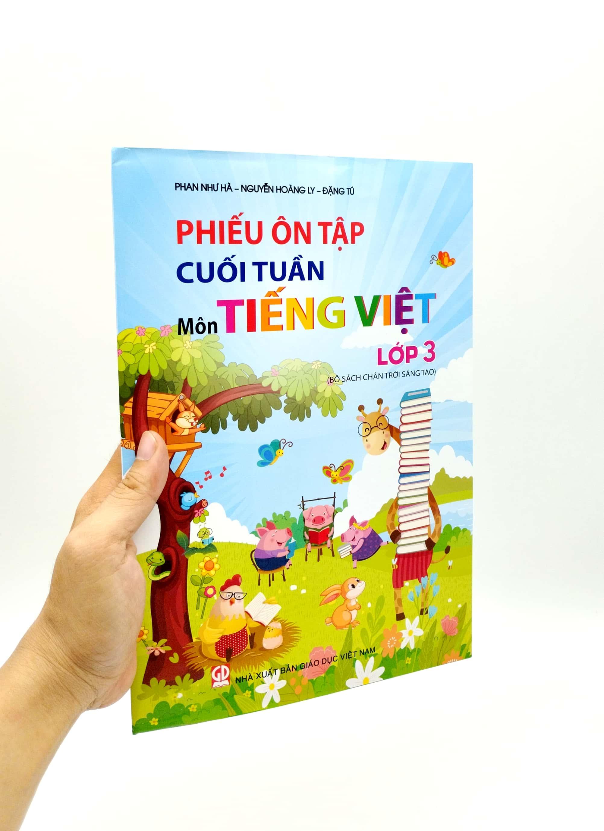 Phiếu Ôn Tập Cuối Tuần - Môn Tiếng Việt - Lớp 3 - Chân Trời Sáng Tạo (2023)