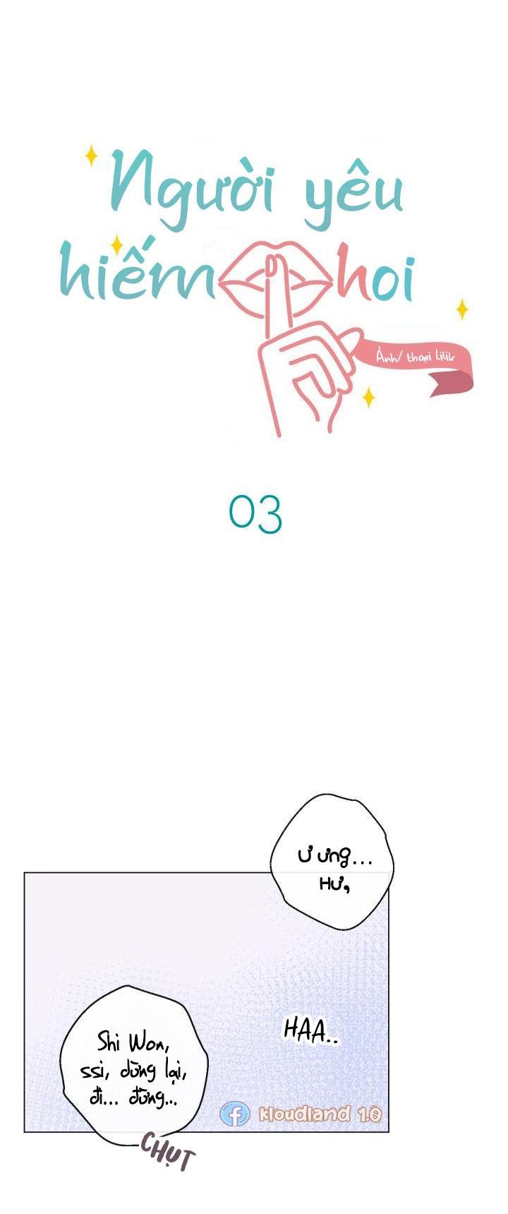 người yêu hiếm hoi chapter 3 2