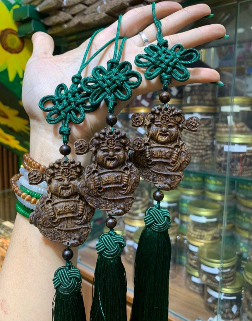 Mặt Dây Chuyền Trầm Hương Hình Phật