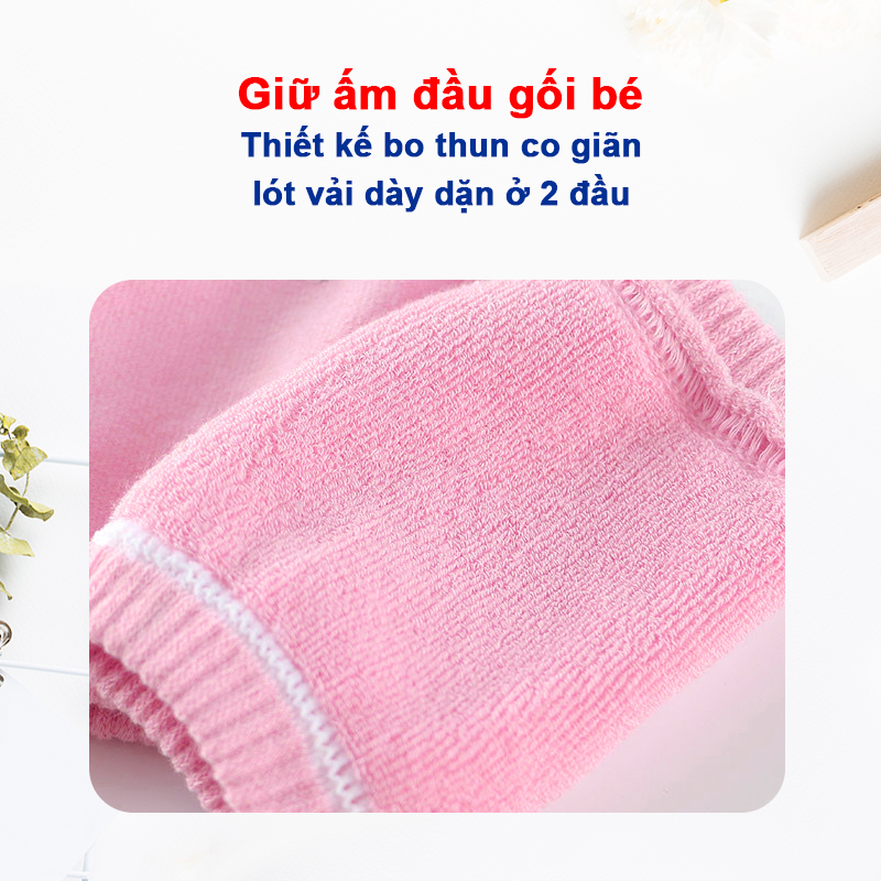 Tất vớ tập bò chống trơn trượt chống trầy vải thun dày co giãn thông hơi bảo vệ đầu gối cho bé yêu – SS003