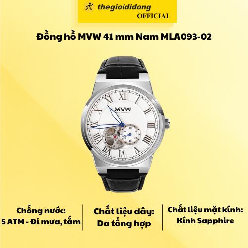 Đồng hồ MVW 41 mm Nam MLA093-02 - Hàng Chính Hãng
