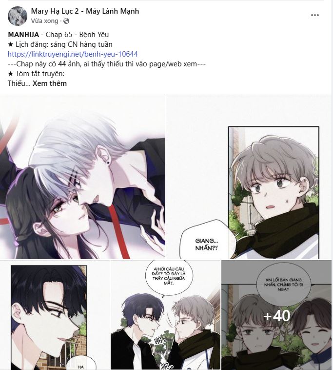 bệnh yêu chapter 65.1 1